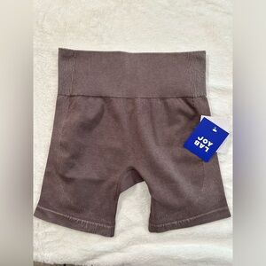 Joy Lab Brown Biker Compression Shorts